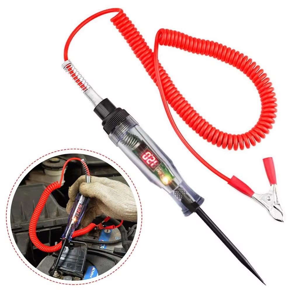 Electronics Repair Tools - 3-120V 車のトラック電圧回路テスター自動車ツール車診断プローブテストペン電球電気測定ペン修理ツール