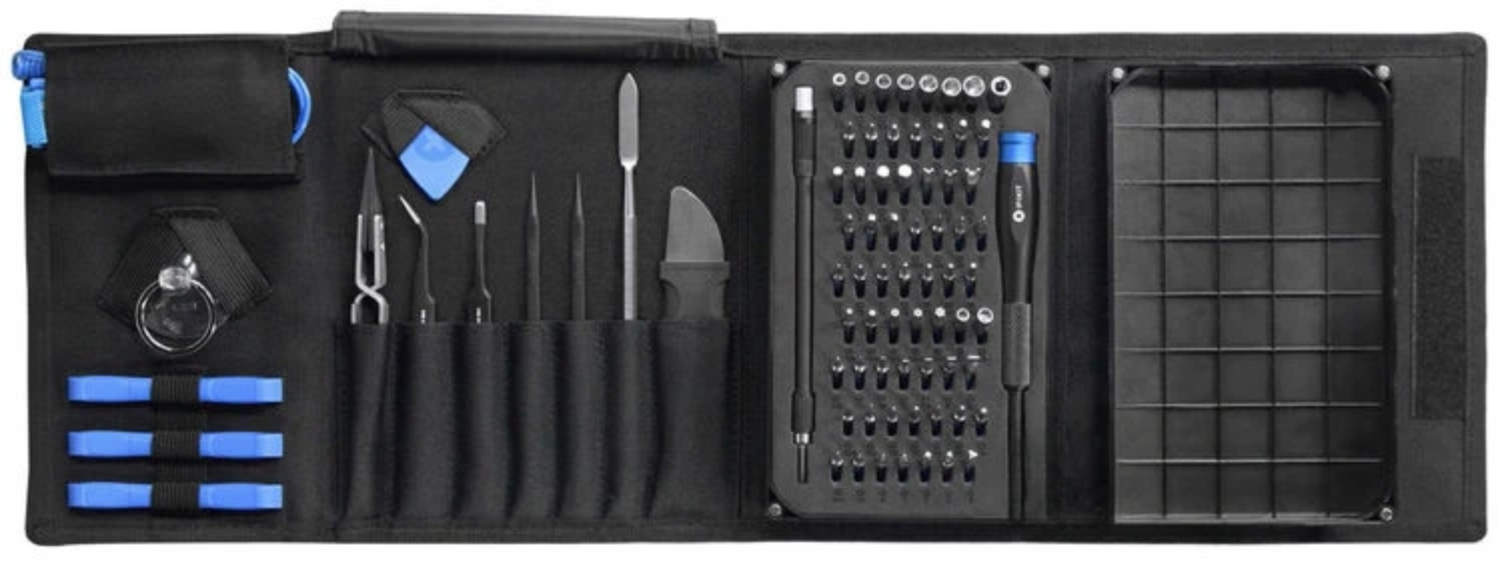 Electronics Repair Tools - iFixit Pro Tech Toolkit 電子デジタルディスプレイ付きドライバー 携帯電話分解修理ツールセット