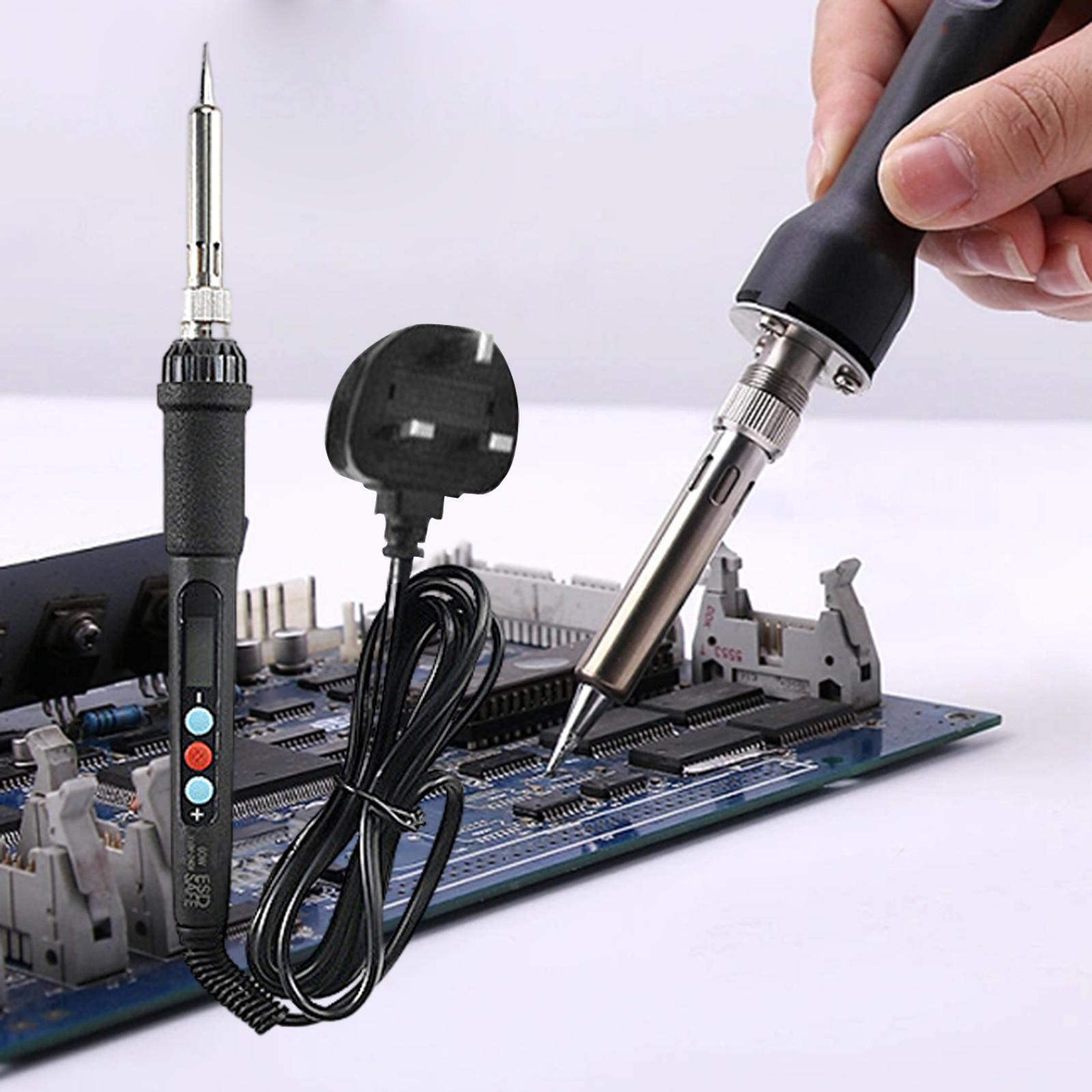 Electronics Repair Uk - 電気はんだごて はんだごて DIY用電動工具 電子製品の修理や修理用 ジュエリー UKアダプター