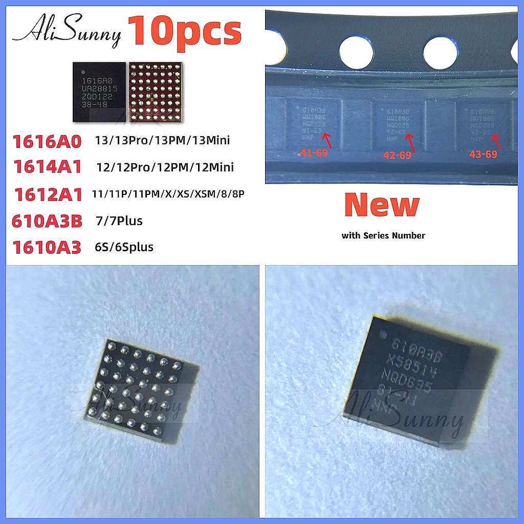 Tristar Ic Chip - iPhone 11、12、13 Pro Max、X、XS、7、8 Plus用USB Tristar