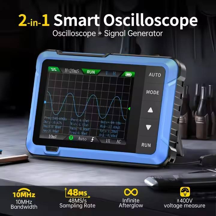DSO510 ミニポータブル 2 in 1 ハンドヘルドデジ - Electronics Repairs のレビューと価格