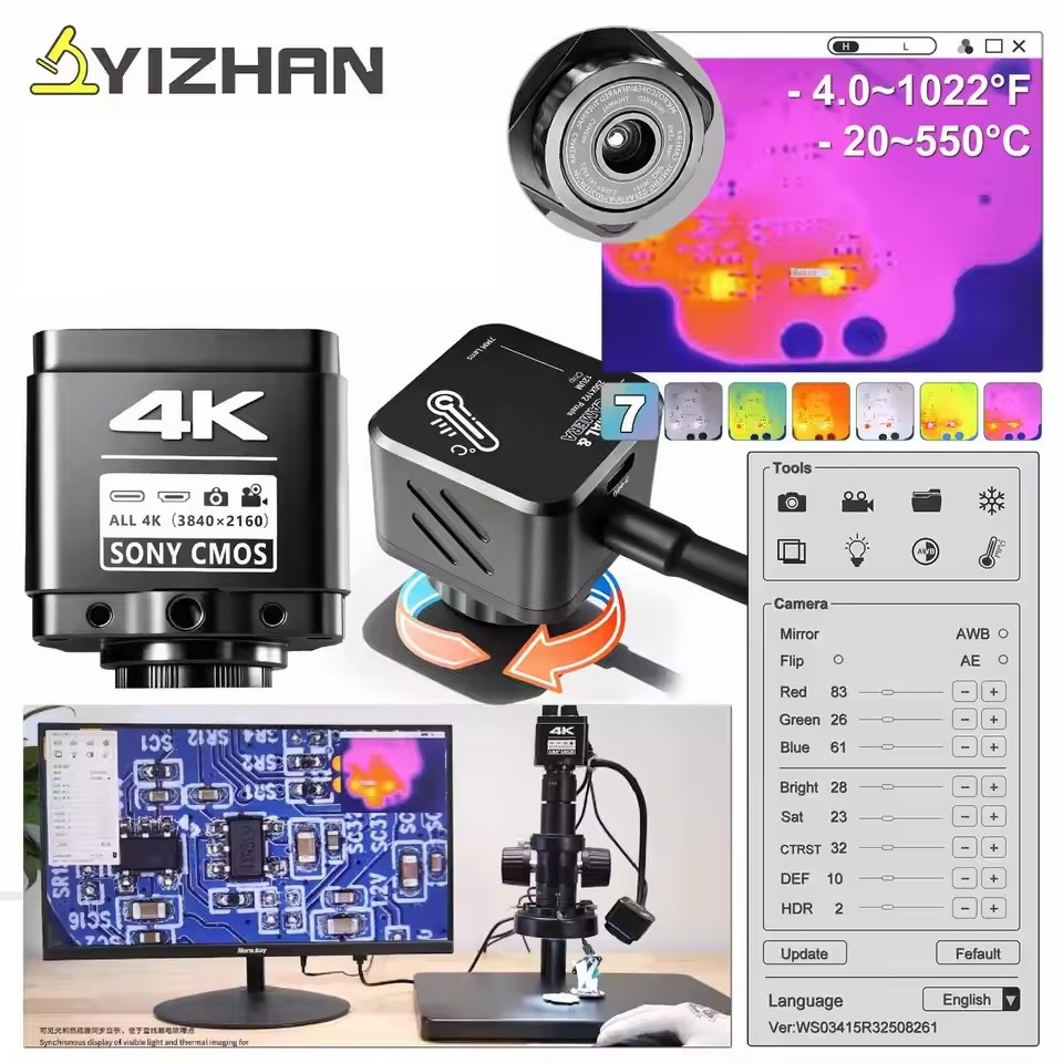 YIZHAN サーマルイメージャー 256*192 ピクセル - Electronics Repairs のレビューと価格