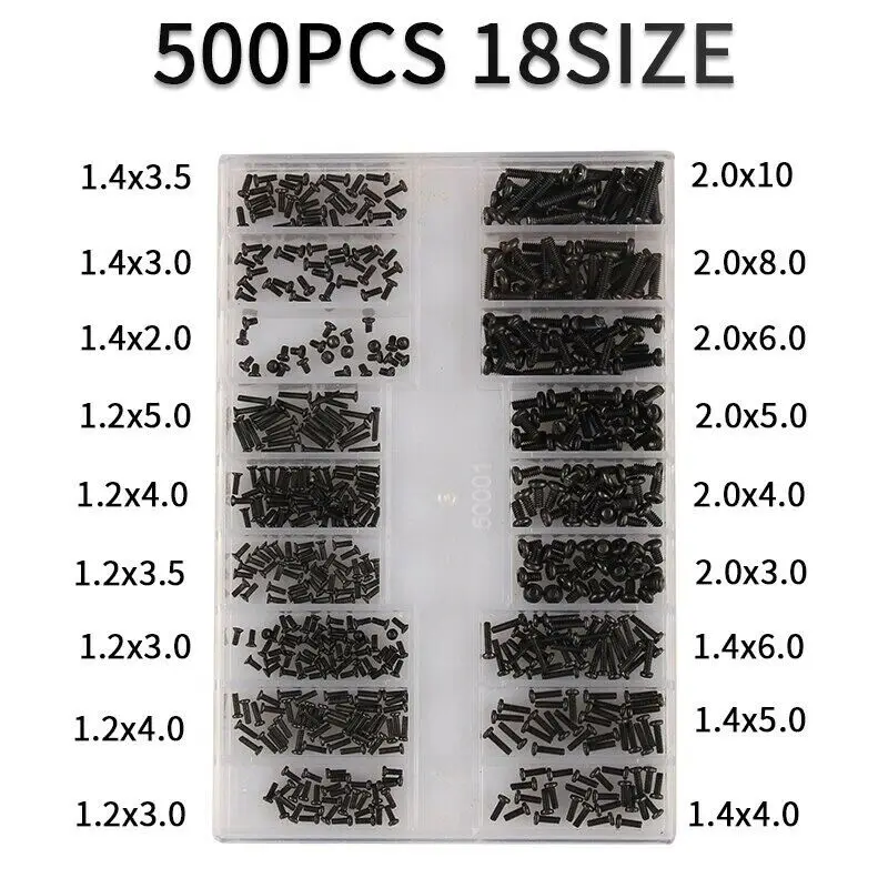 500個入りミニネジナットマイクロラップトップコンピュータ組 - Electronics Repair Book のレビューと価格