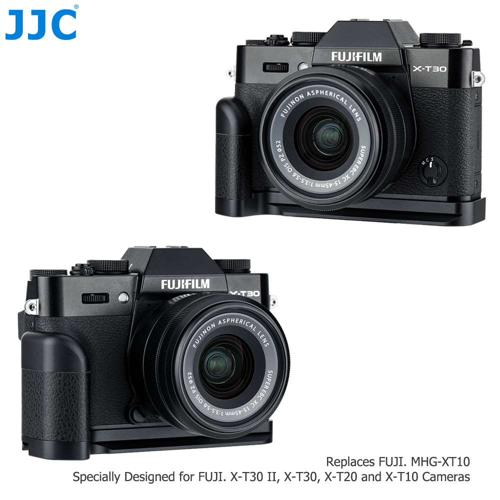 JJCカメラハンドグリップLプレートブラケット 富士フイルム - Fujifilm Camera X-T30 Ii のレビューと価格