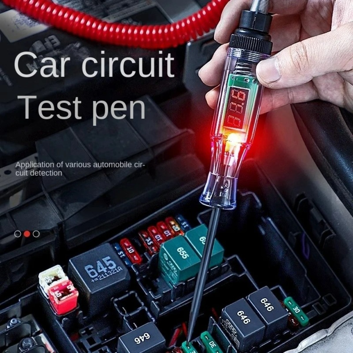 車トラック電圧回路テスター 6V 12V 24V 自動車診断 - Electronics Repairs のレビューと価格